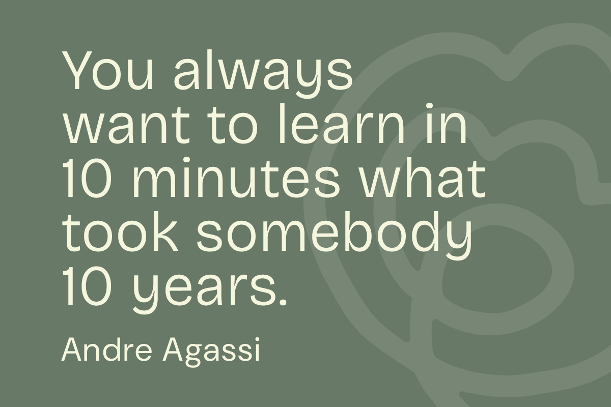 Honouring individuality. Respecting hard-won wisdom.